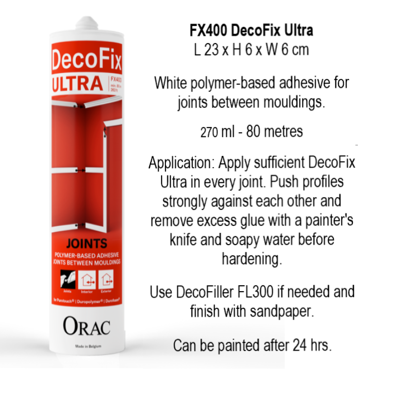 Archiprofiles www.archiprofiles.com.au Orac fx200 joining adhesive